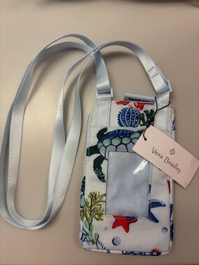 Vera Bradley Sea Turtle Mini Cellphone Crossbody